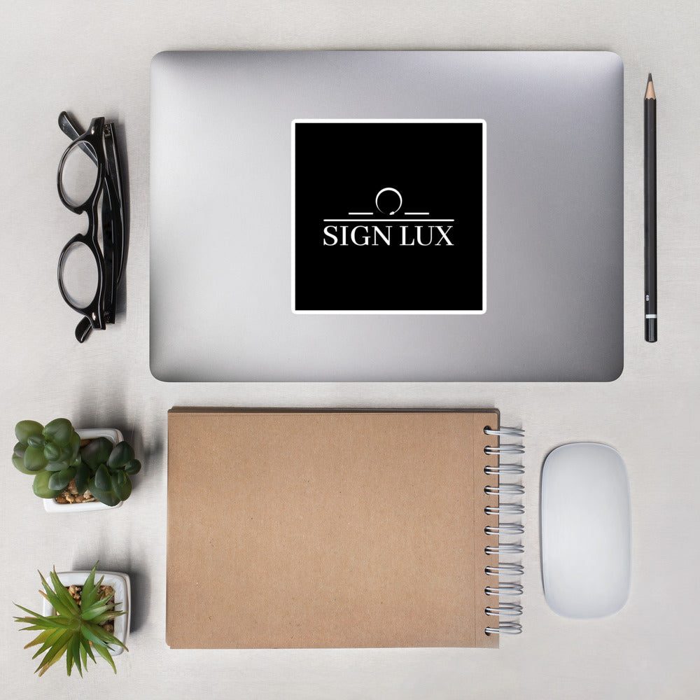 Sign Lux Logo Sticker - Black