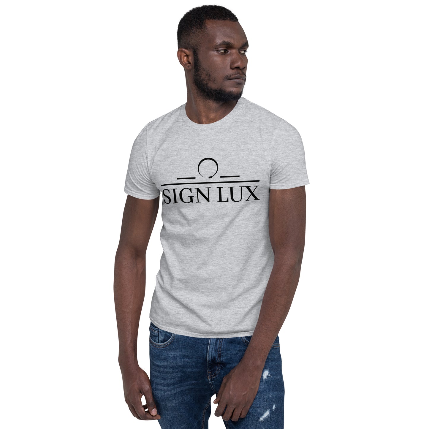 Men's Sign Lux Tee - Black Logo